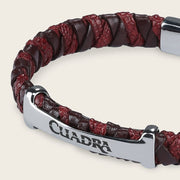 Pulsera para caballero en piel genuina de lizard Joyería 