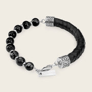 Pulsera en piel genuina para caballero Joyería 