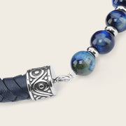 Pulsera en piel genuina de lizard para caballero Joyería 