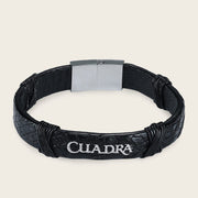 Pulsera para caballero en piel genuina de cocodrilo Joyería 