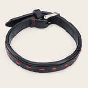 Pulsera en piel genuina de lizard para caballero Joyería 