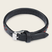 Pulsera en piel genuina de lizard para caballero Joyería 