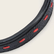 Pulsera en piel genuina de lizard para caballero Joyería 