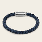 Pulsera en piel genuina de carunga para caballero