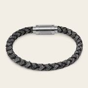 Pulsera en piel genuina de carunga para caballero