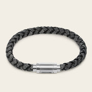 Pulsera en piel genuina de carunga para caballero