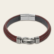 Pulsera en piel genuina de lizard para caballero