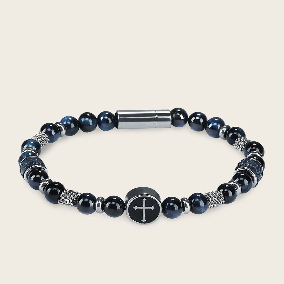 Pulsera para caballero en piel genuina de lizard Joyería 