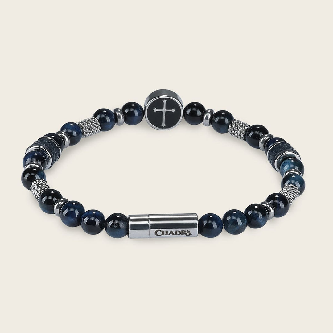 Pulsera para caballero en piel genuina de lizard Joyería 