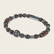 Pulsera para caballero en piel genuina de lizard Joyería 