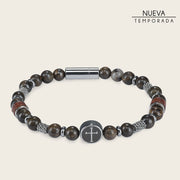 Pulsera para caballero en piel genuina de lizard Joyería 