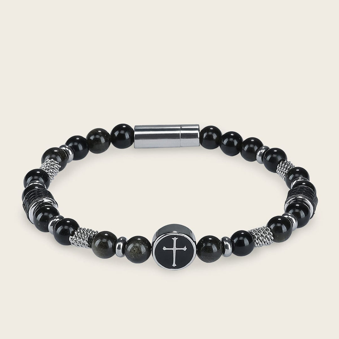 Pulsera para caballero en piel genuina de lizard Joyería 