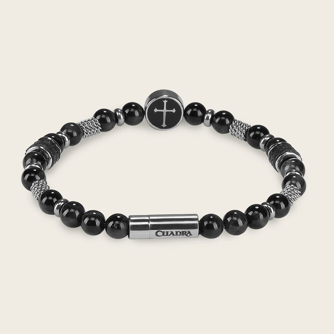 Pulsera para caballero en piel genuina de lizard Joyería 