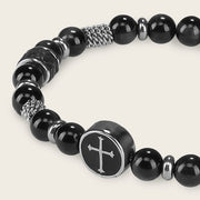 Pulsera para caballero en piel genuina de lizard Joyería 