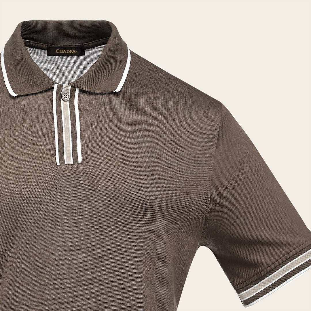 Playera Polo Cuadra para Caballero