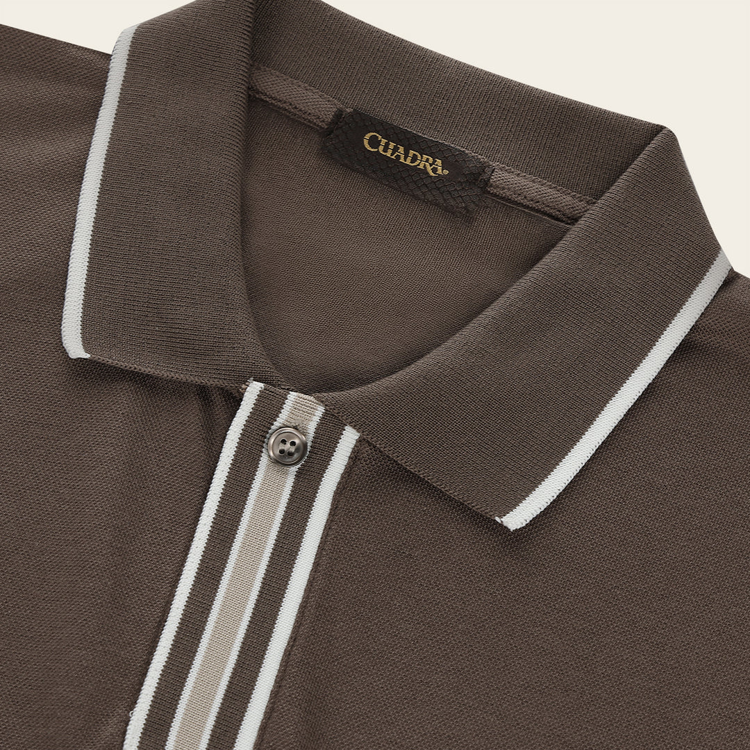 Playera Polo Cuadra para Caballero