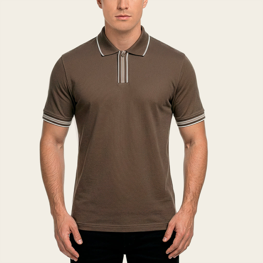 Playera Polo Cuadra para Caballero