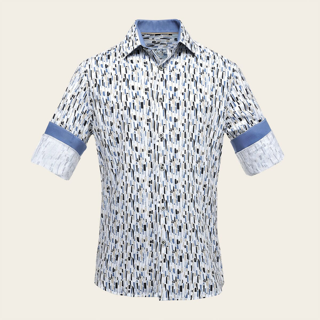 CM00344_AZUL Camisas 