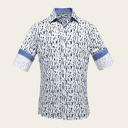 CM00344_AZUL Camisas 