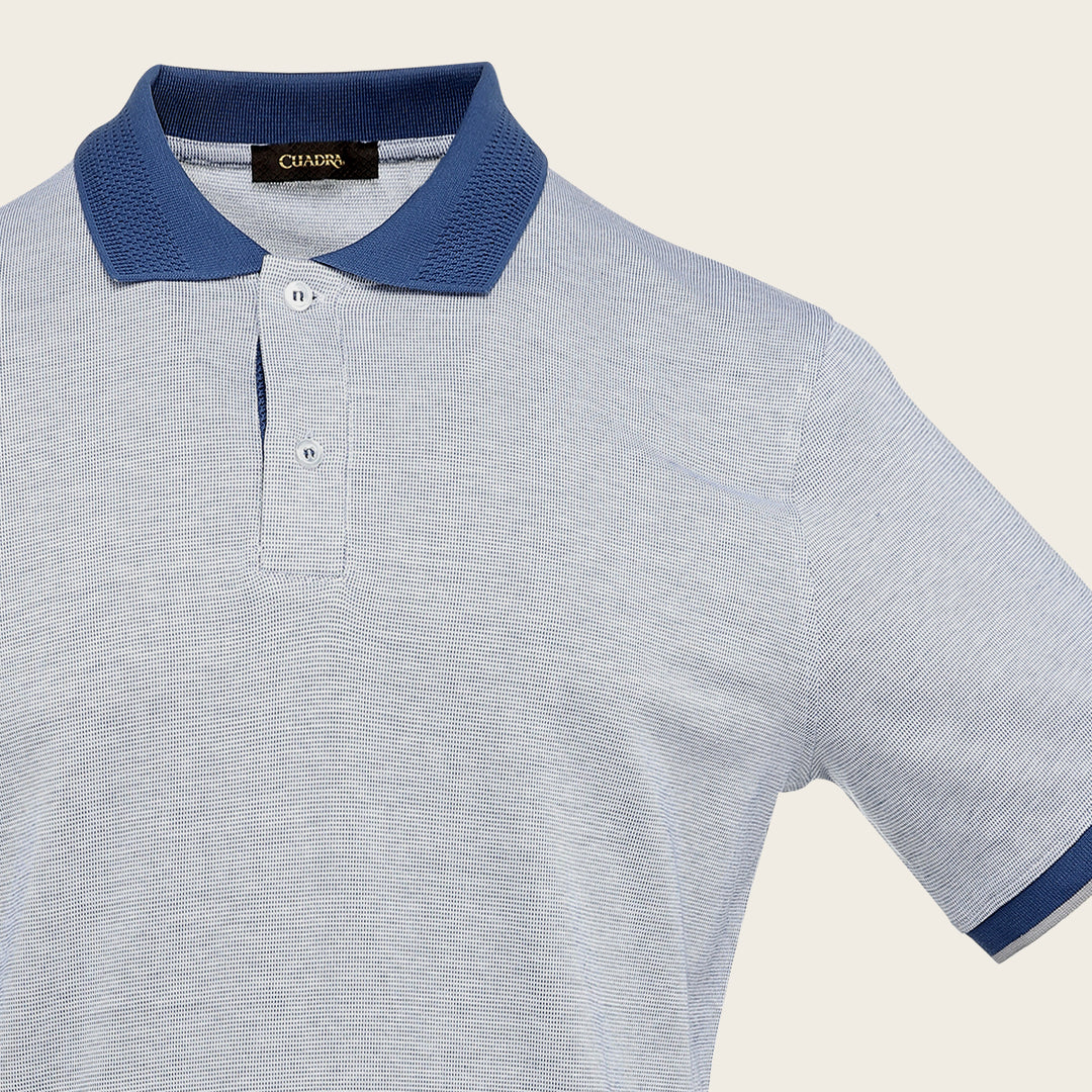Playera tipo polo para caballero