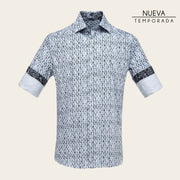 CM00619_AZUL Camisas 