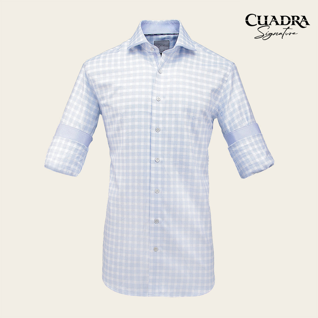 Camisa Cuadra signature para caballero