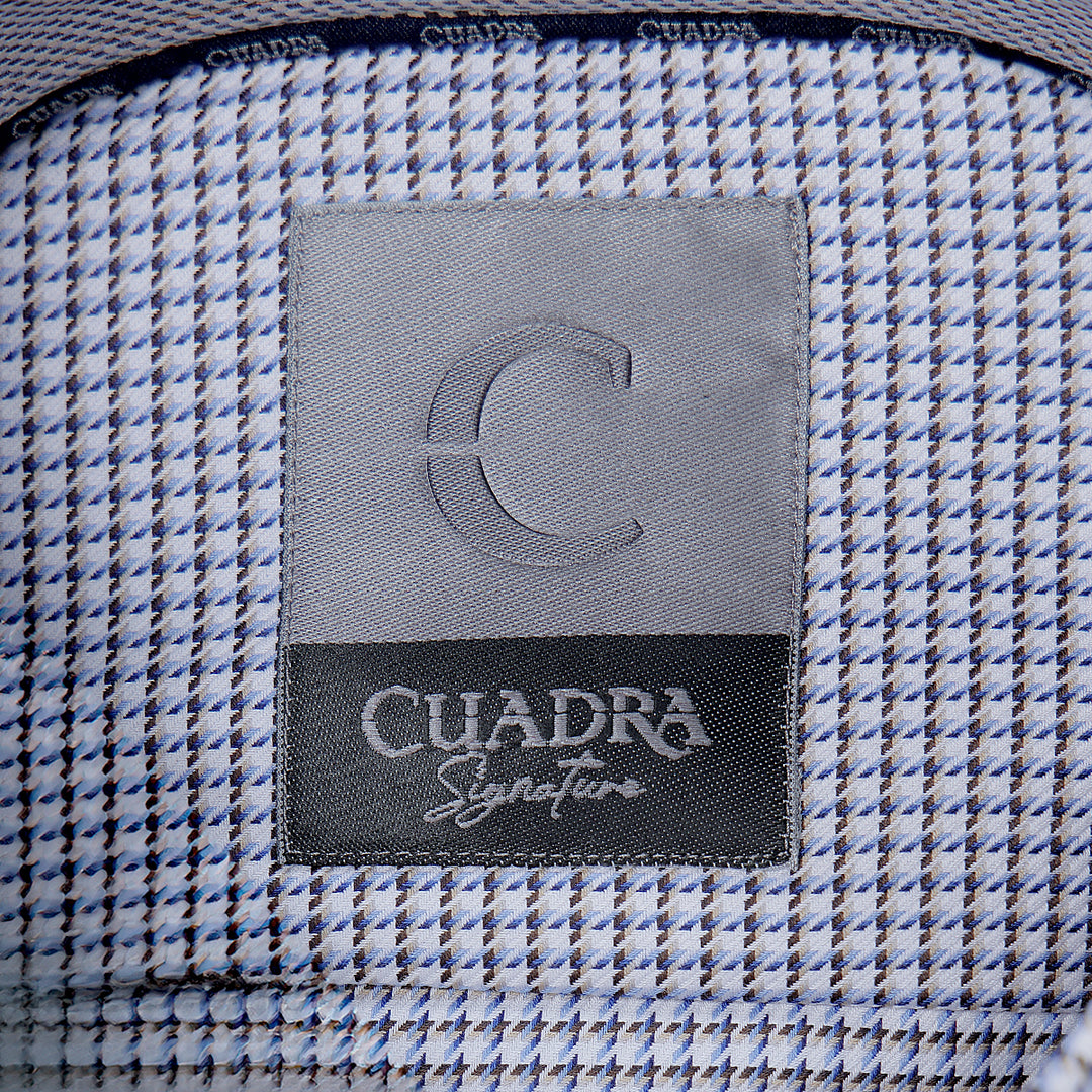 Camisa Cuadra signature para caballero