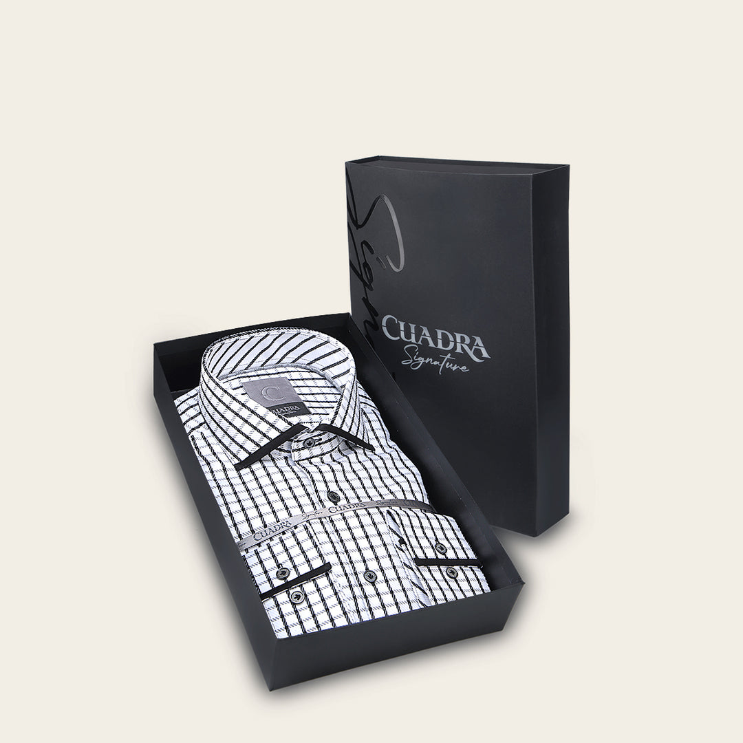 Camisa Cuadra signature para caballero