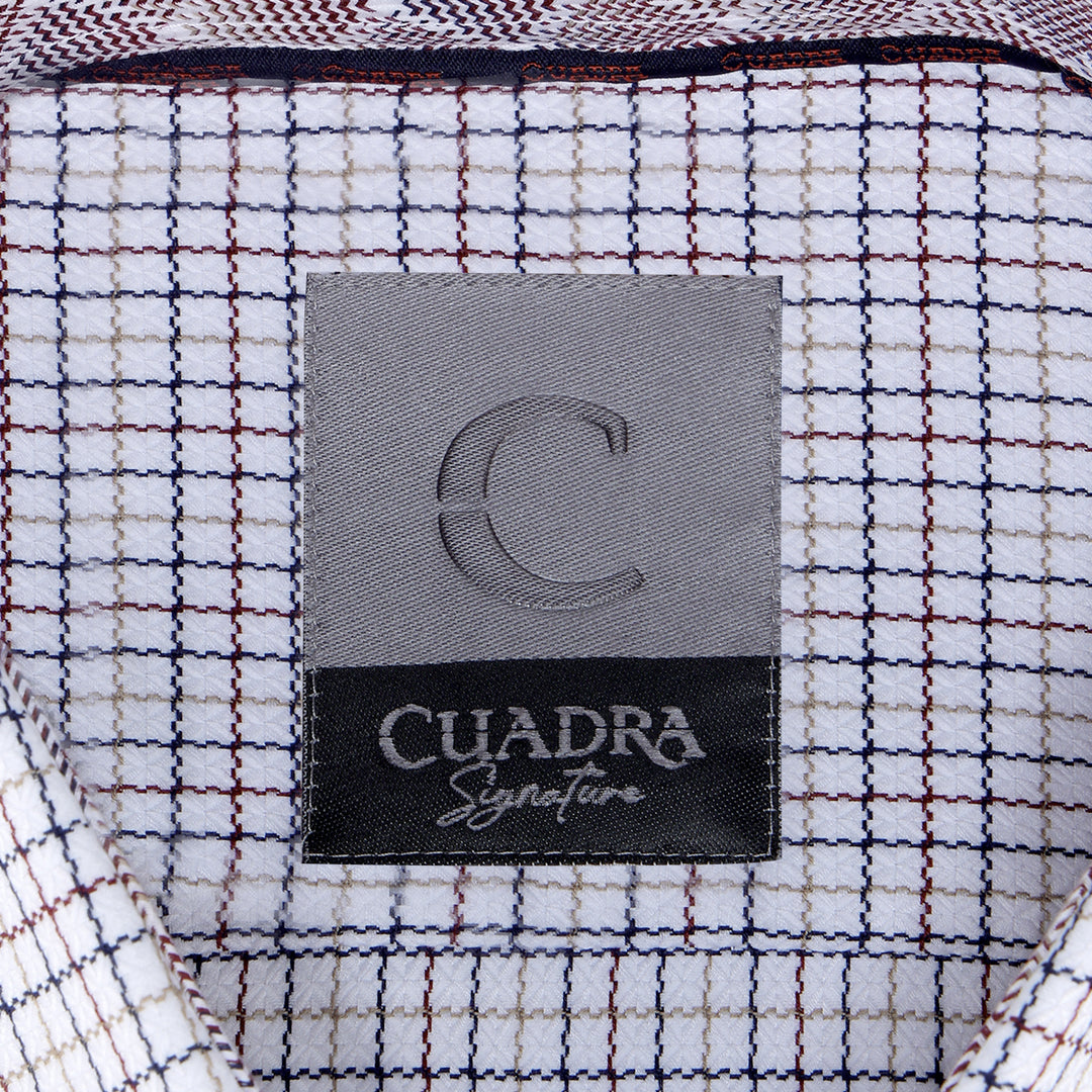 Camisa Cuadra signature para caballero