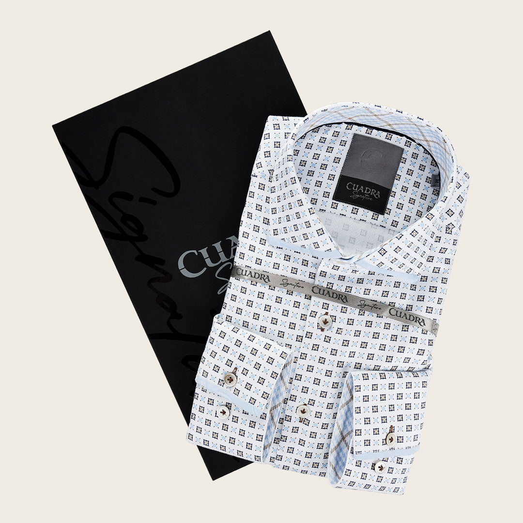 Camisa Cuadra Signature para caballero