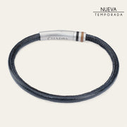 Pulsera en piel genuina de lizard para caballero Joyería 