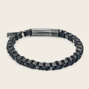 Pulsera en piel genuina de lizard para caballero Joyería 