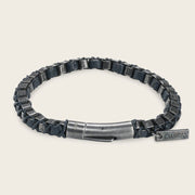 Pulsera en piel genuina de lizard para caballero Joyería 