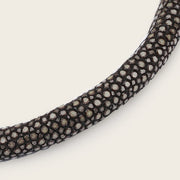 Pulsera en piel genuina de mantarraya para caballero Joyería 