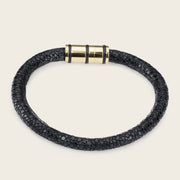 Pulsera en piel genuina de mantarraya para caballero Joyería 