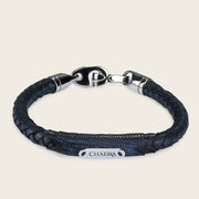 Pulsera para caballero en piel genuina de lizard Joyería 