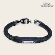 Pulsera para caballero en piel genuina de lizard Joyería 