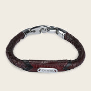 Pulsera para caballero en piel genuina de lizard Joyería 
