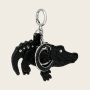 Charm de aligator en piel genuina de alligator para dama