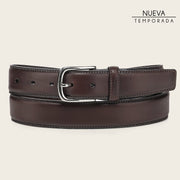 Cinturón de vestir en piel genuina para caballero Cinturones 