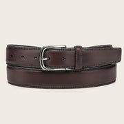 Cinturón de vestir en piel genuina para caballero Cinturones 