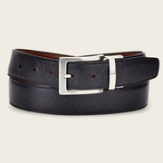 Cinturón reversible en piel genuina de venado Cinturones 