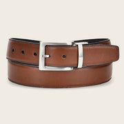 Cinturón reversible en piel genuina de venado Cinturones 