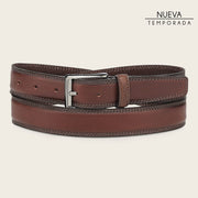 Cinturón de vestir en piel genuina para caballero Cinturones 