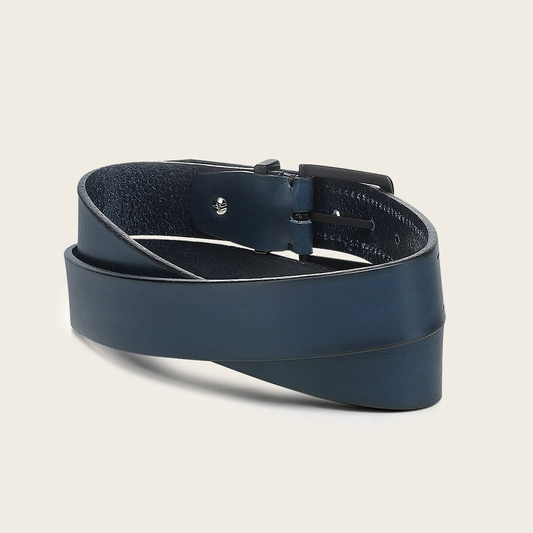 Cinturón de vestir en piel genuina para caballero Cinturones 