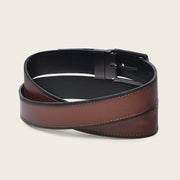 Cinturón de vestir reversible en piel genuina para caballero Cinturones 