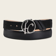 Cinturón de vestir en piel genuina de mantarraya para caballero Cinturones 