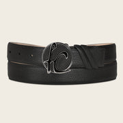 Cinturón casual en piel genuina de venado para caballero Cinturones 