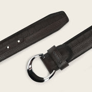 Cinturón casual en piel genuina para caballero