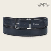 Cinturón de vestir en piel genuina de venado para caballero Cinturones 